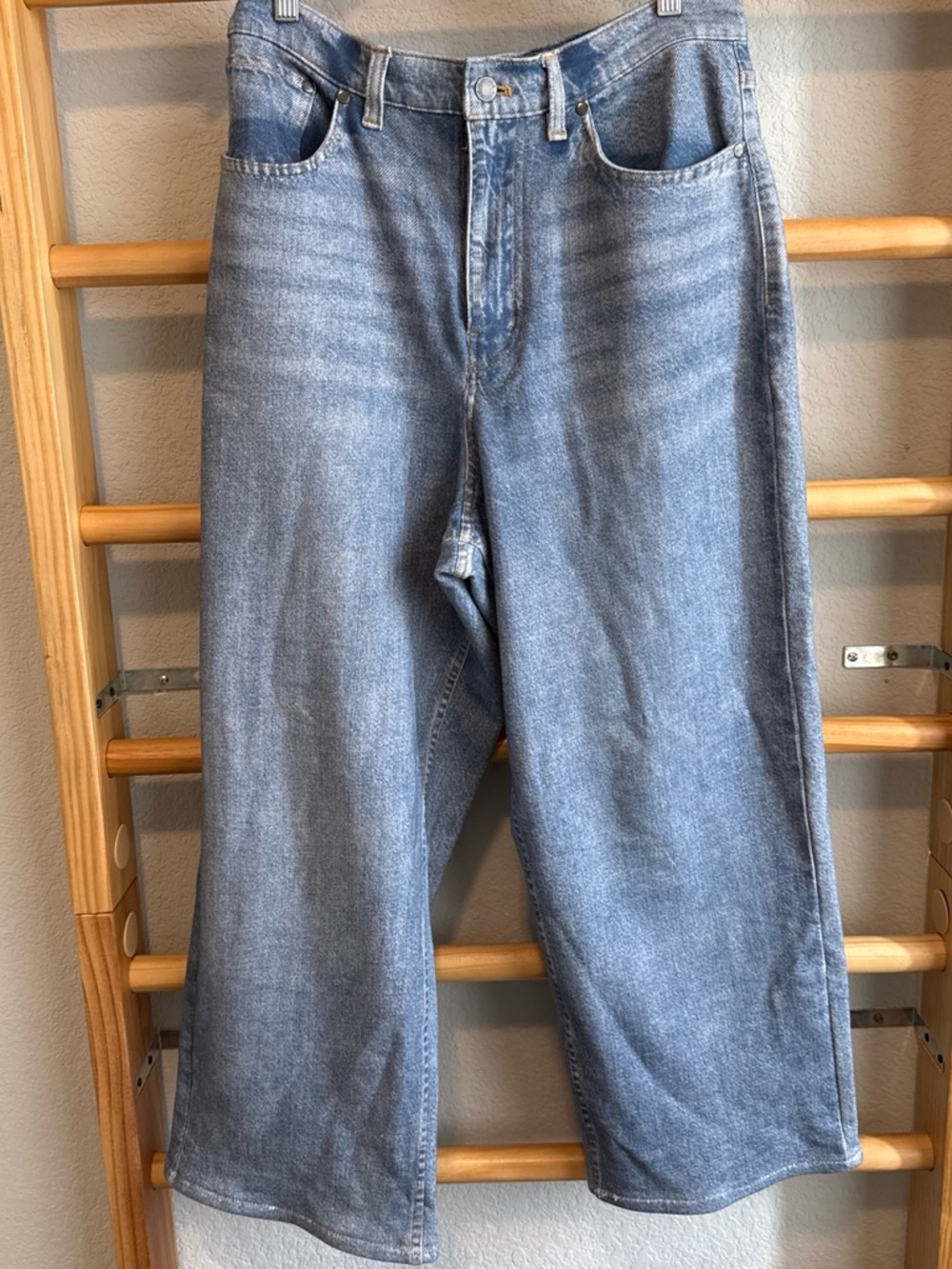 GAP x Béis women’s Light Blue super baggy  Jeans/Sweatpants